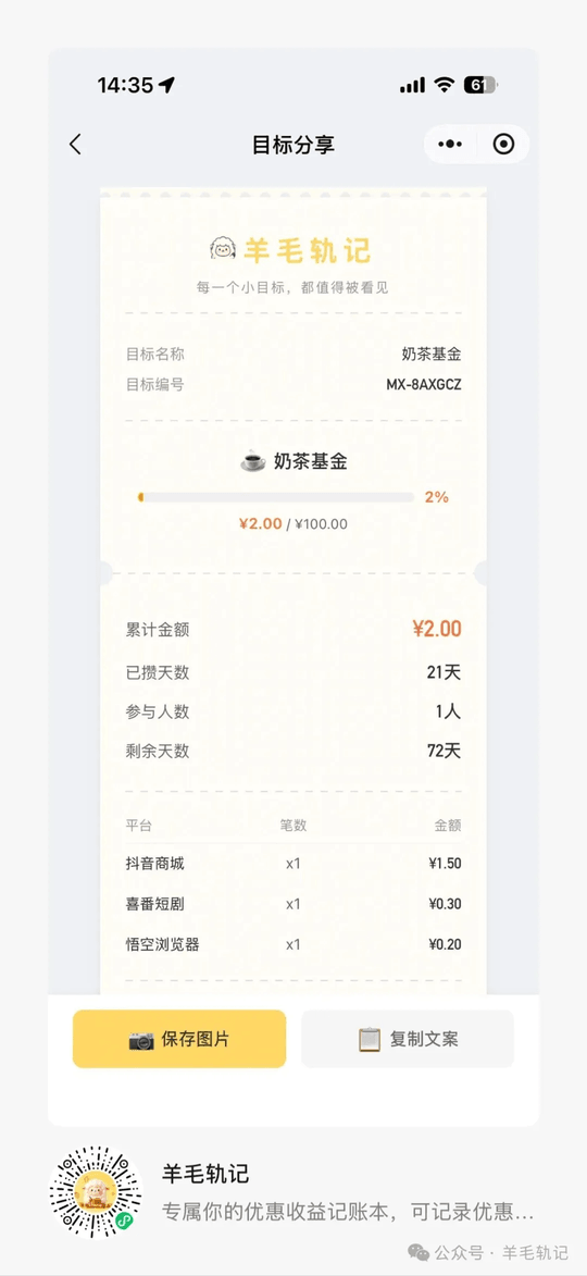 目标分享